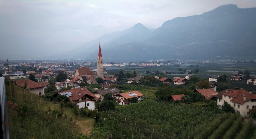 Das Wetter hat am Tag der Wanderung leider nicht mitgespielt