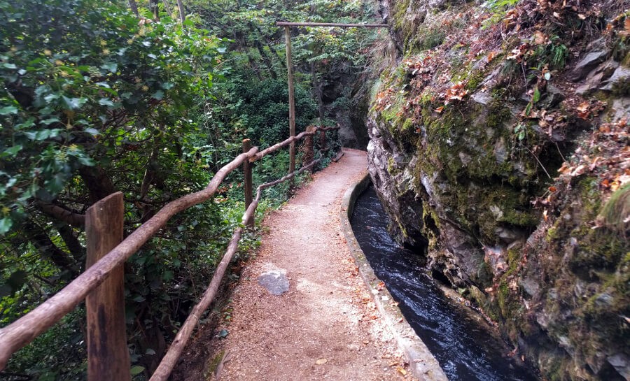 Durch Wald und Felsen