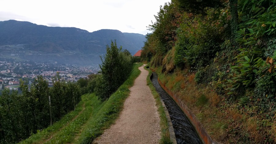 Auf dem Weg nach Marling